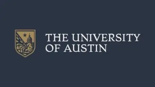 The logo of the University of Austin.