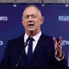 Blue and White Party leader Benny Gantz holds a press conference at the Kfar Maccabiah Hotel in Ramat Gan on Feb. 26, 2020. Photo by Tomer Neuberg/Flash90.