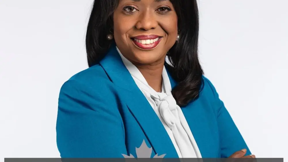 Leslyn Lewis, MP, chair of the Canadian Parliamentary Israel Allies Caucus. Credit: courtesy.