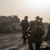 Israeli soldiers from the 16th Brigade operate east of the Yellow Line in northern Gaza in this undated photo released on Jan. 17, 2026. Credit: IDF.