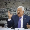 Palestinian Authority chief Mahmoud Abbas speaks during a meeting in Ramallah, July 25, 2019. Credit: Flash90.