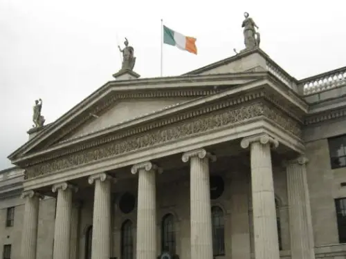 The Irish Parliament in Dublin. Credit: Irish Ministry of Foreign Affairs.