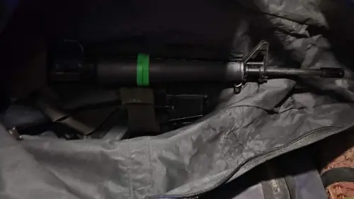 A weapon confiscated by Israeli forces during an overnight operation in Judea and Samaria, December 2024. Credit: IDF.