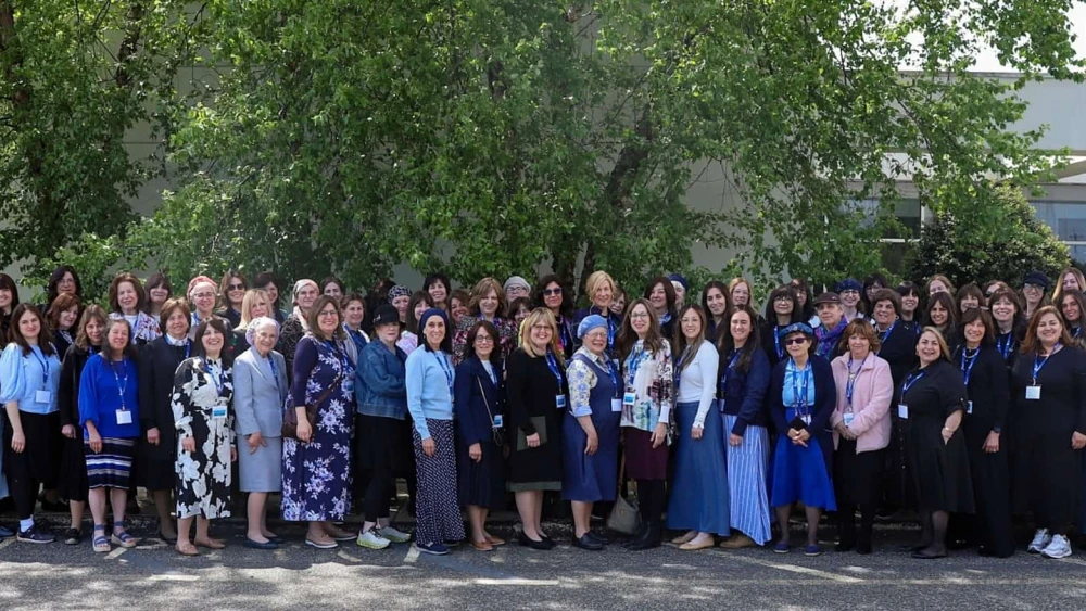 Women's Chevra Kadisha Leadership Conference participants.