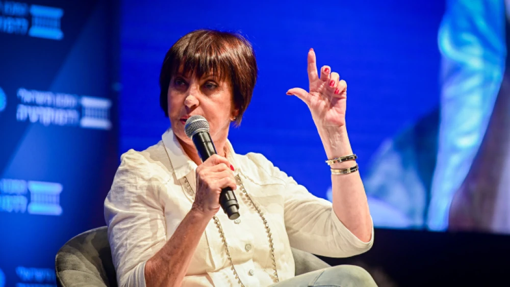 Zehava Gal-On (Credit: Avshalom Sassoni/Flash90)