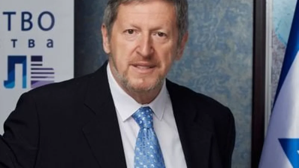 Israeli Ambassador to Russia Alexander Ben Zvi. Source: Twitter.