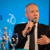 Israeli Minister of Housing and Construction Yoav Galant at the 15th annual Jerusalem conference of the “Besheva” group, Feb. 12, 2018. Credit: Hadas Parush/Flash90.