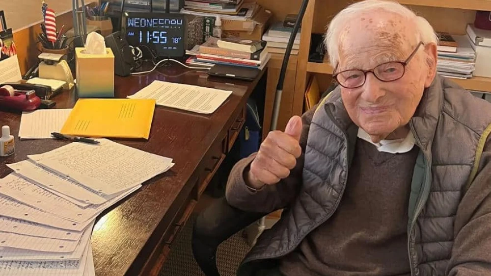 Morrie Markoff and his wife, the former Betty Goldmintz, were married for 81 years. Credit: Courtesy of the family.