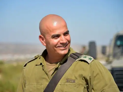 Then-Col. Ghassan Alian is seen during a patrol near Jenin in Samaria on July 30, 2013. Today the Druze officer, a major general, is head of the Coordinator of Government Activities in the Territories unit. Photo by Yossi Zeliger/Flash90.