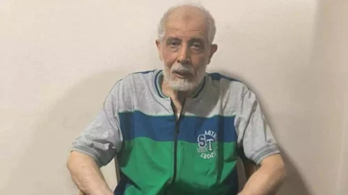 Mahmoud Ezzat, acting head of the Muslim Brotherhood, following his arrest in Cairo on Aug. 28, 2020. Credit: Al Ahram, Egypt.
