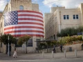 US Flag in Israel