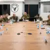 IDF Chief of Staff Lt. Gen. Eyal Zamir conducts a situational assessment at Northern Command headquarters in Safed alongside members of the General Staff Forum, March 6, 2026. Credit: IDF.