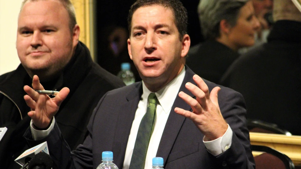 Glenn Greenwald in Auckland, New Zealand, Sept. 15, 2014. Credit: Robert O'Neill via Wikimedia Commons.