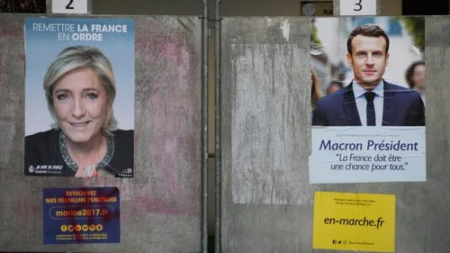 Le Pen, Macron