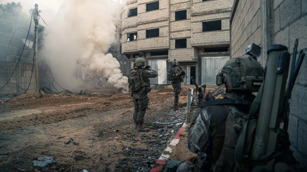 Israeli forces during Gaza ground operations, Jan. 14, 2024. Credit: IDF.