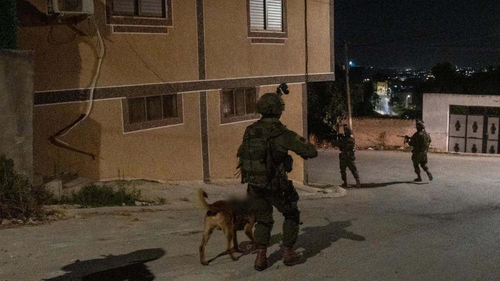 IDF troops conduct a counterterrorism operation in Judea and Samaria, September 18, 2026. Credit: IDF.