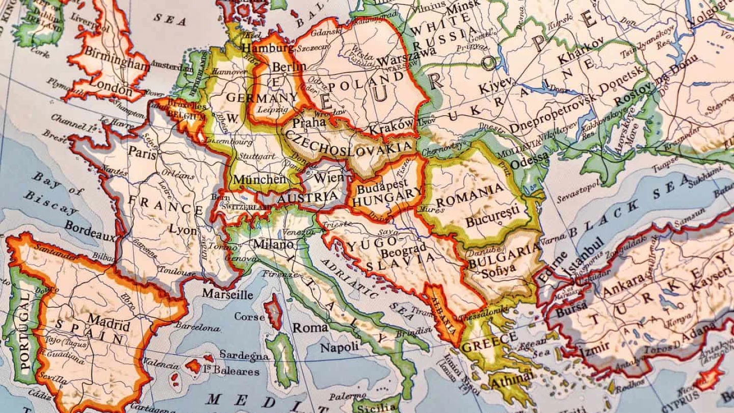 Map of Europe