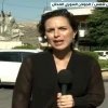 "Al Mayadeen" reporter Hanaa Mahamid broadcasts live from Majdal Shams in the Golan Heights, where a rocket fired by Lebanese Hezbollah killed 12 children, July 28, 2024. Source: Screenshot/X.