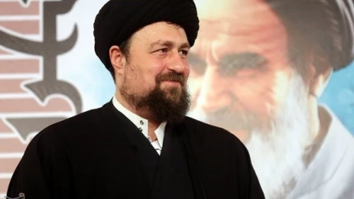 Ayatollah Ruhollah Khomeini’s grandson, Hassan. Credit: JCPA.