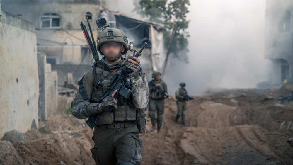 Israeli forces during Gaza ground operations, Jan. 14, 2024. Credit: IDF.