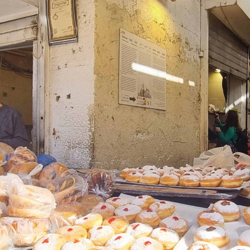 Jerusalem sufganiyot for Chanukah