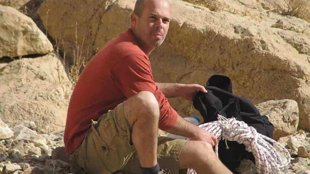 Ran Poslushni turned his Nahal Oz home into a fortress, not allowing any terrorist to enter. Credit: Courtesy.