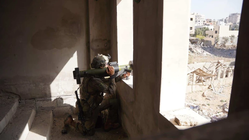 Israeli troops operating in the Hamas-ruled Gaza Strip, Nov. 19, 2023. Credit: IDF.