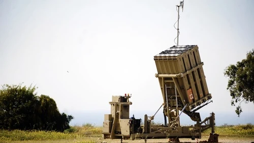 The Iron Dome battery in Ashkelon. Credit: Israel Defense Forces.