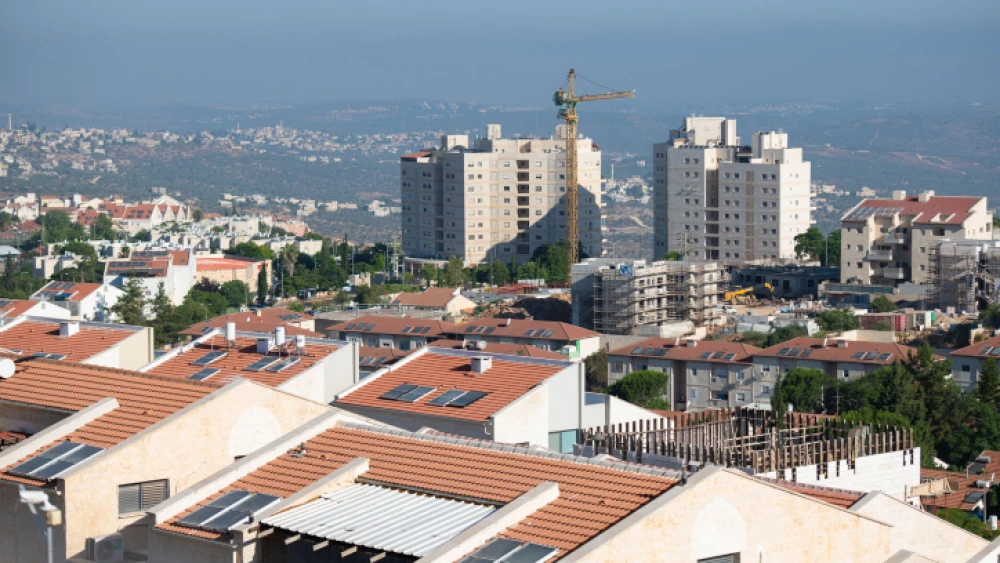 The city of Ariel in Samaria on July 2, 2020. Photo by Sraya Diamant/Flash90.