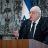 Incoming deputy Supreme Court president Hanan Melcer attends a swearing-in ceremony for newly appointed judges at the President's Residence in Jerusalem, on Oct. 30, 2017. Photo by Yonatan Sindel/Flash90.