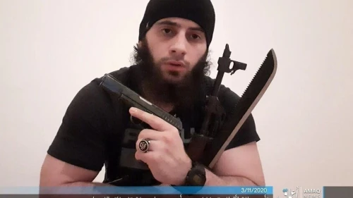A photo of the main suspect in the deadly terror attack in Vienna on Nov. 2, 2020, released by the Islamic State terror group via its Amaq News Agency on Nov. 3, 2020. Credit: Amaq News Agency.