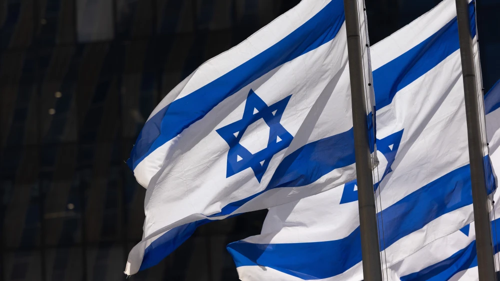 Israeli flags, June 22, 2026. Photo by Miriam Alster/Flash90.