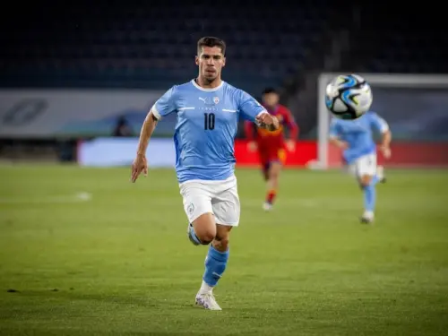 A UEFA Euro 2024 group I qualifying round soccer match between Israel and Andorra at Teddy Stadium in Jerusalem, June 19, 2023. Photo by Oren Ben Hakoon/Flash90.