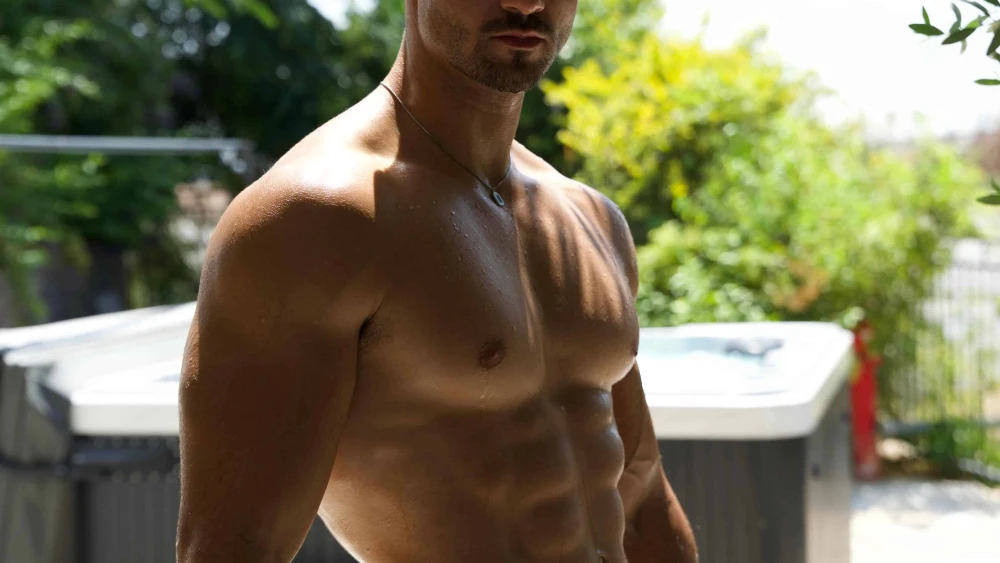 22 year old Omer Halabi will be Israel's first-ever representative to the Mister Universe beauty contest in LA. Credit: Courtesy.