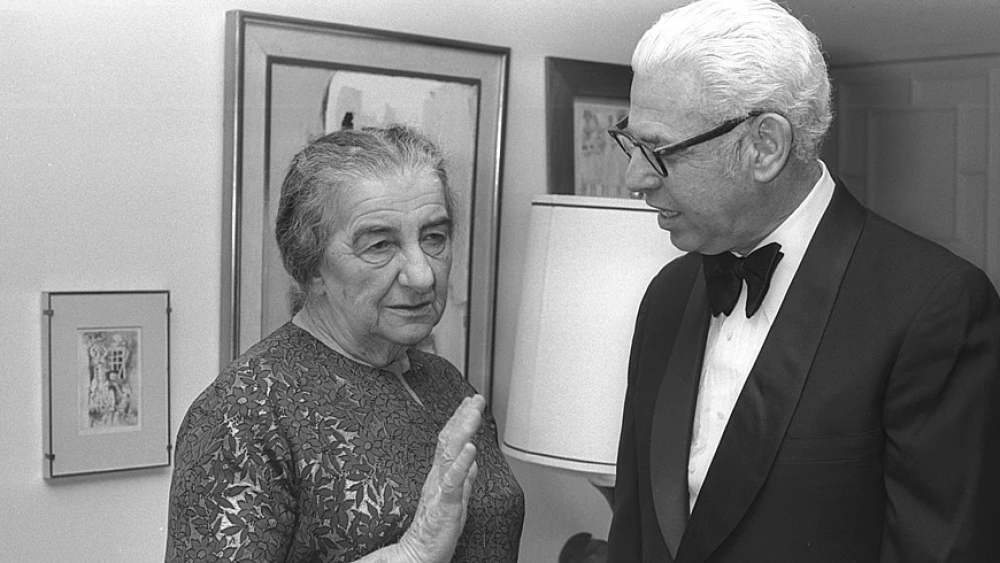 Golda Meir, Arthur Goldberg