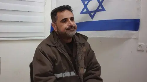 Ahmed Kahlot, director of Gaza's Kamal Adwan, confirming to an Israeli interrogator he also worked for Hamas. Credit: Shin Bet.