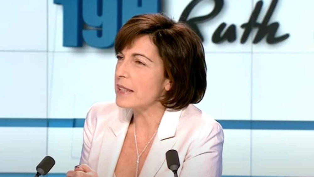 French Jewish journalist Ruth Elkreif. Source: Screenshot.