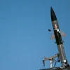 An Israeli Iron Dome interceptor