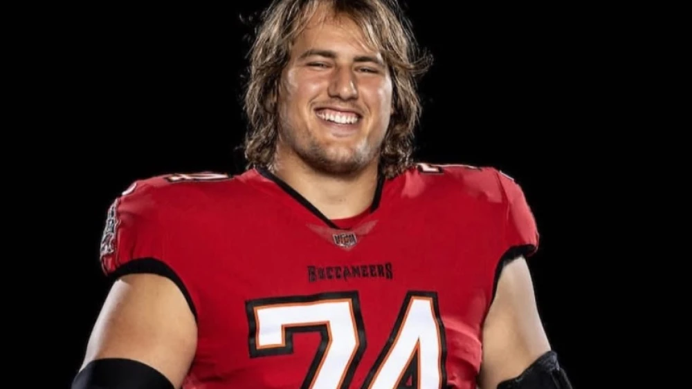 Tampa Bay Buccaneers left guard Ali Marpet. Source: Instagram.
