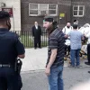 This Jewish man was attacked in the lobby of his Brooklyn building in what appears to have been an antisemitic hate crime, Aug. 21, 2020. Source: Dov Hikind/Twitter.