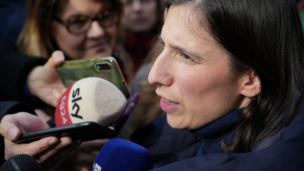 Elly Schlein in Turin, Italy, February 2023. Credit: Mike Dotta/Shutterstock.