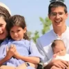 Master Sgt. (res.) Elkana Vizel with his family. Credit: Courtesy of the family.