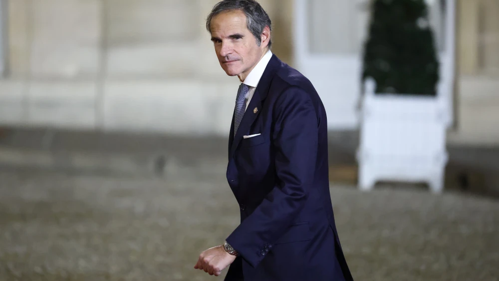 International Atomic Energy Agency (IAEA) director general Rafael Grossi arrives for a dinner held at the conclusion of the Civil Nuclear Energy Summit at the Elysee Palace on March 10, 2026 in Paris, France. Photo by Tom Nicholson/Getty Images.