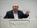 Former IDF Chief of Staff Gadi Eizenkot attends the INSS conference in Tel Aviv on April 12, 2022. Photo by Tomer Neuberg/Flash90.