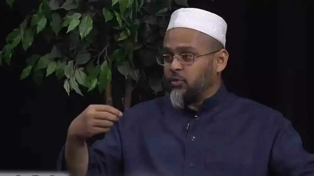 Imam Asad Zaman. Screenshot: YouTube/@Access.to.Democracy.
