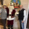 U.S. Ambassador to Israel Mike Huckabee and his wife, Janet, at Santa’s House in Jerusalem on Dec. 6, 2025. Source: Ambassador Mike Huckabee/X.
