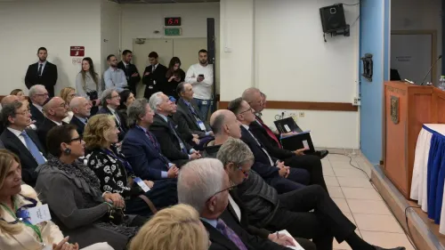 Israeli Prime Minister Benjamin Netanyahu meets with members of AIPAC's board of directors in Jerusalem, March 15, 2023. Credit: Amos-Ben-Gershom/GPO.