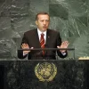 Turkish President Recep Tayyip Erdoğan addresses the U.N. General Assembly in September 2009. Credit: Marco Castro/U.N. Photo.