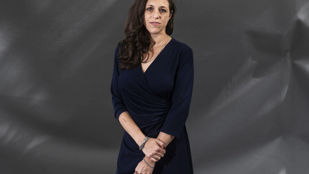 Argentine writer Ariana Harwicz attends a photo call during Edinburgh International Book Festival 2019 on August 19, 2019 in Edinburgh, Scotland. Photo by Simone Padovani/Awakening/Getty Images.