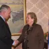 Former Israeli Prime Minister Benjamin Netanyahu with U.S. Secretary of State Madeleine Albright in 1998. Credit: Avi Ohayon/GPO.